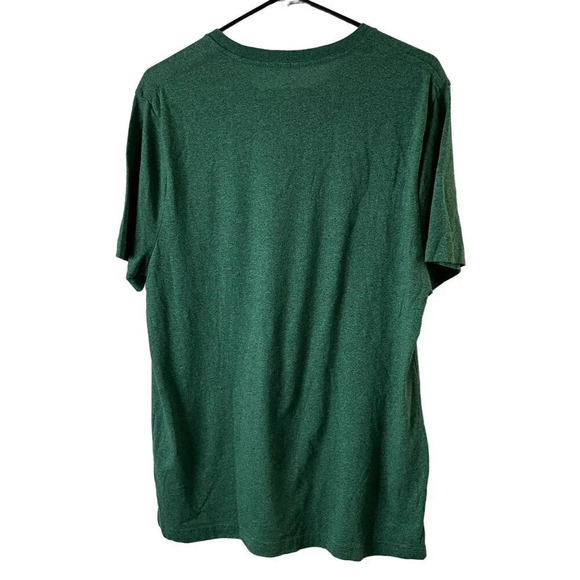 Snoopy Christmas Holiday Lights Tee T-Shirt XL Green Graphic 2016 Novelty - Picture 3 of 8